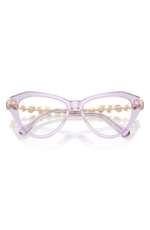 Swarovski 53mm Cat Eye Optical Glasses