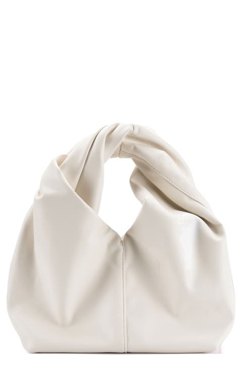 Slouchy Twist Hobo Bag
