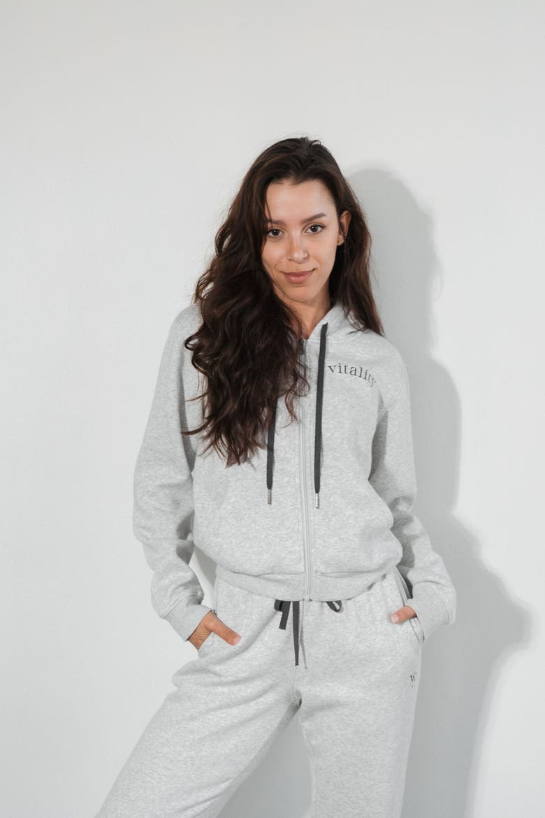 Cozy Women's Zip, Main, color, Stone Marl