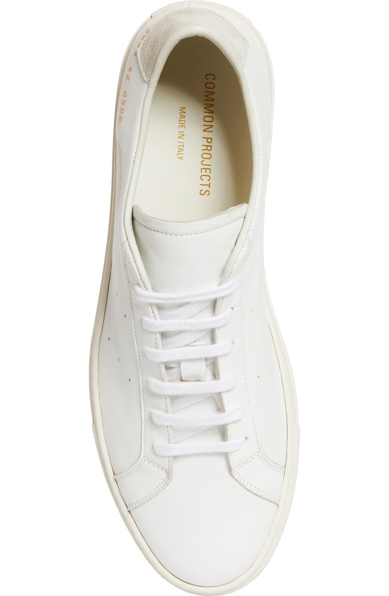 Common Projects Achilles Slim Retro Sneaker, Alternate, color, White