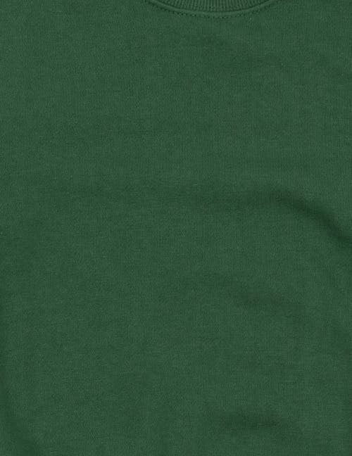 Leveret Kids Pullover Sweatshirt, Long Sleeve, Solid Colors In Green