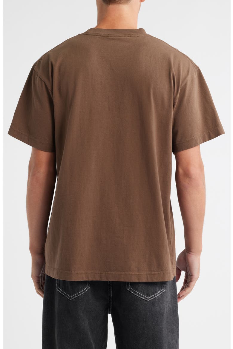 Retriever Racing Graphic T-Shirt, Alternate, color, HOLY BROWN