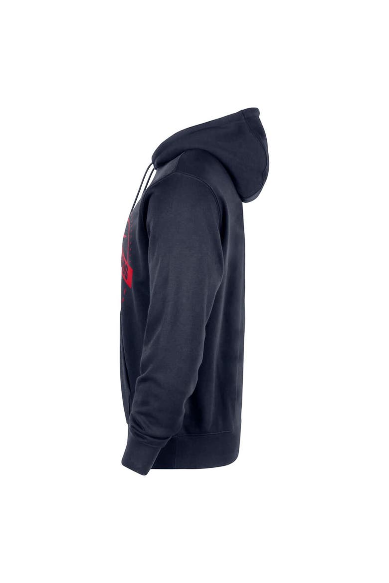 Men's Nike Navy Washington Wizards 2025/26 Authentic Practice Club Pullover Hoodie, Alternate, color, Navy