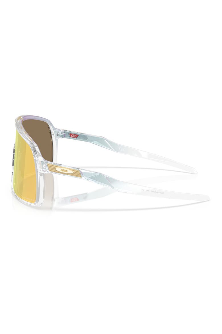 Sutro 137mm Shield Sunglasses, Alternate, color, GOLD