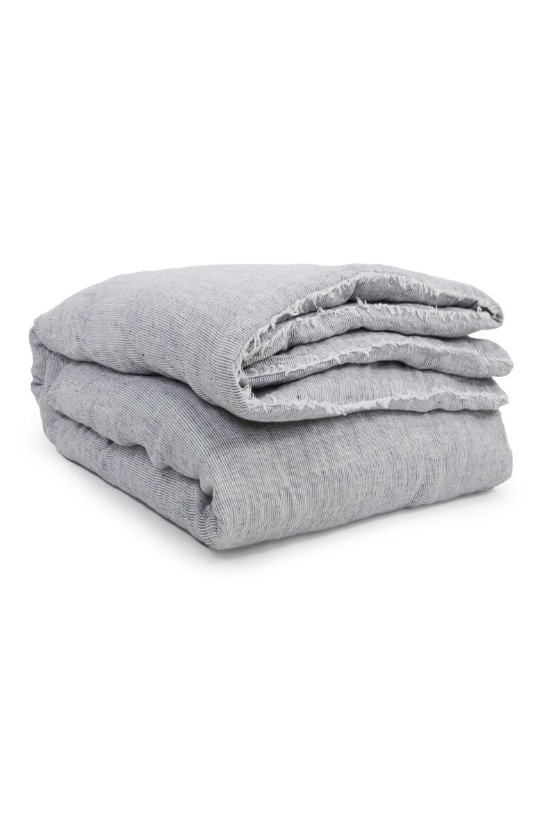 Logan Duvet Cover, Main, color, NAVY