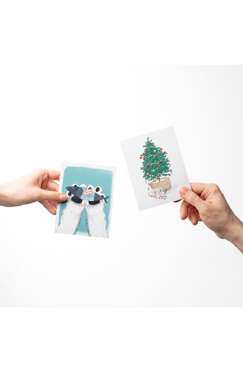 Ramus & Co Christmas Tree, Winter Wonderland, For You Winter/Holiday/Christmas Greeting Card Pack Sets, Alternate, color, Multi-Pack