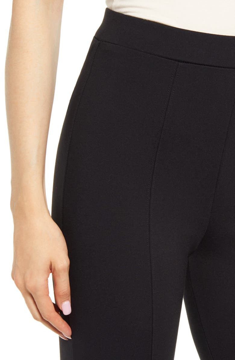 Nordstrom Essential High Waist Pintuck Ponte Leggings, Alternate, color,