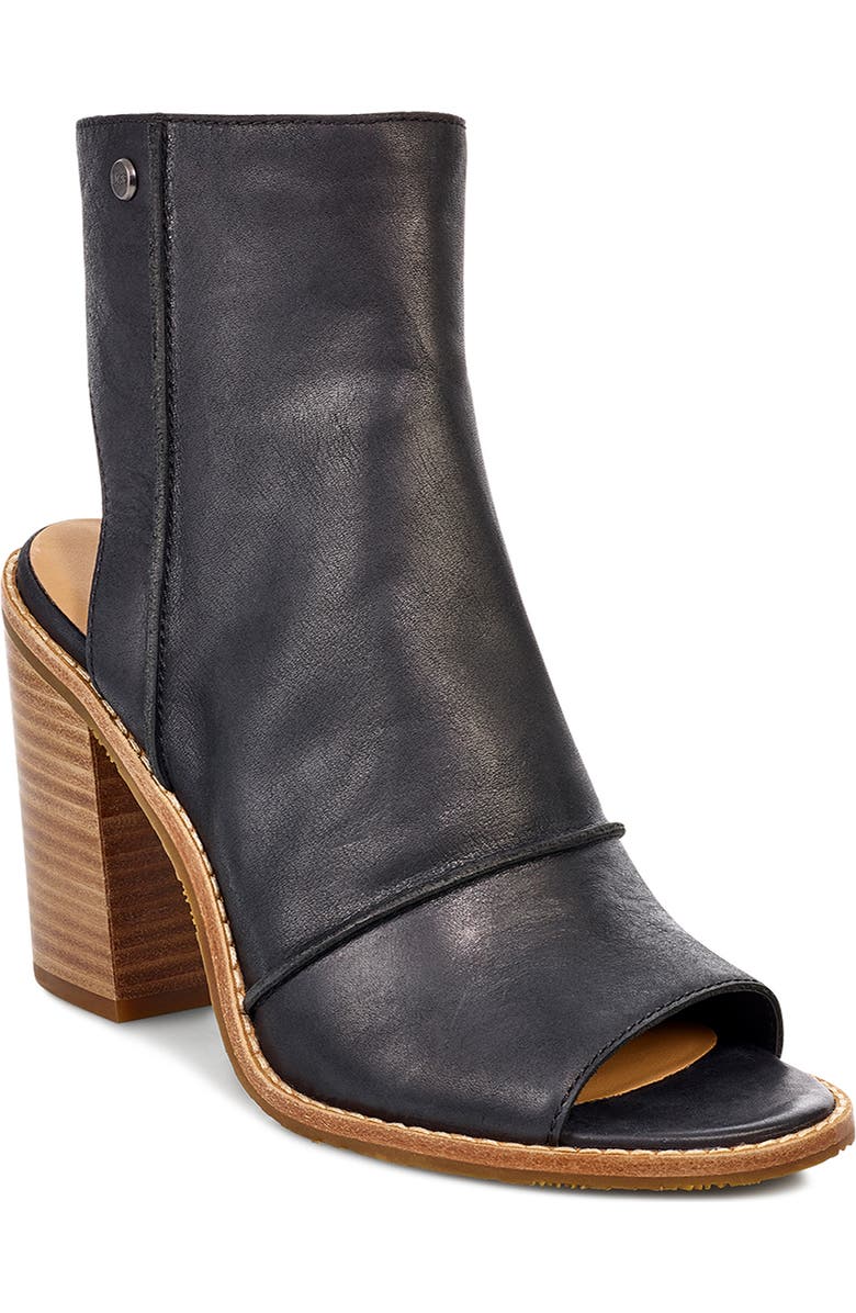 UGG<sup>®</sup> Valencia Peep Toe Bootie, Main, color,