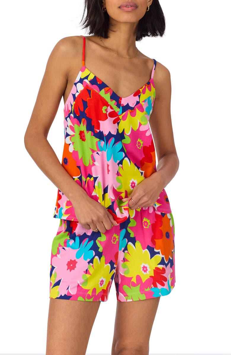 BedHead Pajamas x Trina Turk Stretch Organic Cotton Jersey Short Pajamas, Alternate, color, 