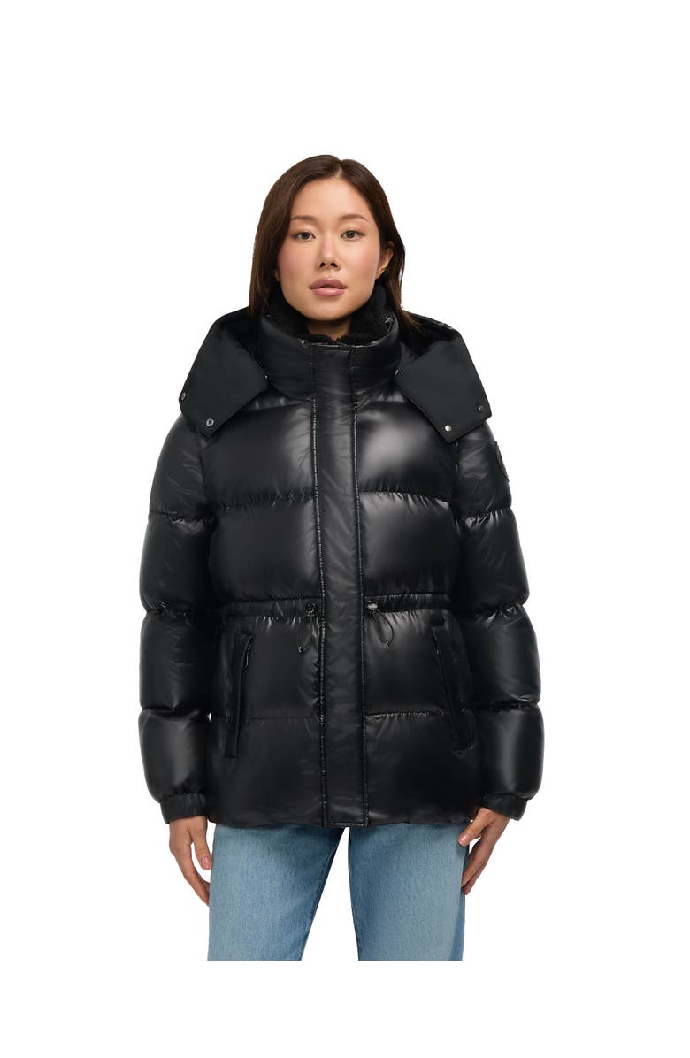 Pajar Halo Puffer with Removable Hood, Main, color, Black