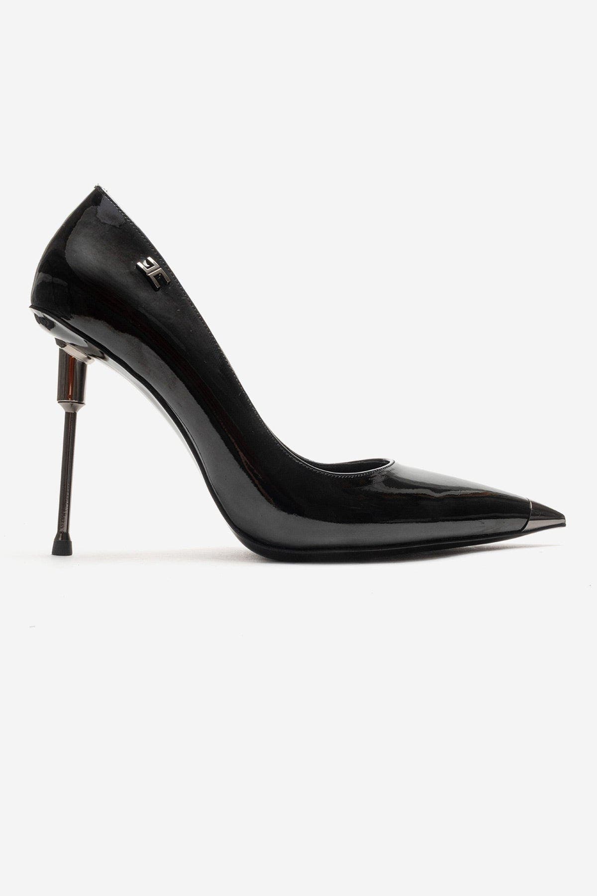 Prologue Shoes Carlas Stiletto Pump, Alternate, color, Black Patent