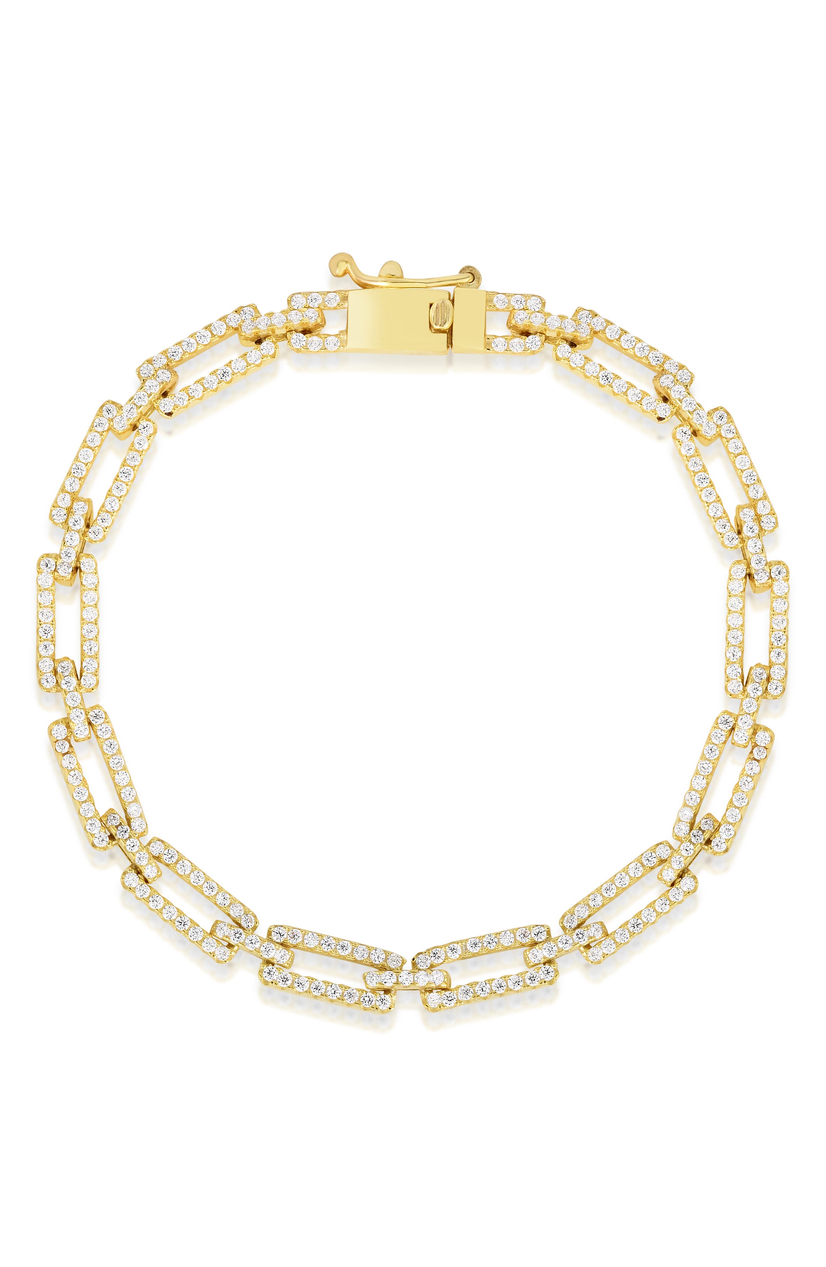 SPHERA MILANO CZ Chain Link Bracelet