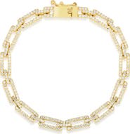 SPHERA MILANO CZ Chain Link Bracelet