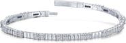 Lafonn Flexible Simulated Diamond Station Bracelet