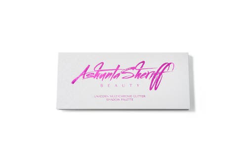 Ashunta Sheriff Beauty Unicorn Multichrome Glitter Shadow Palettee In Glitter & Matte Shadow Pallete