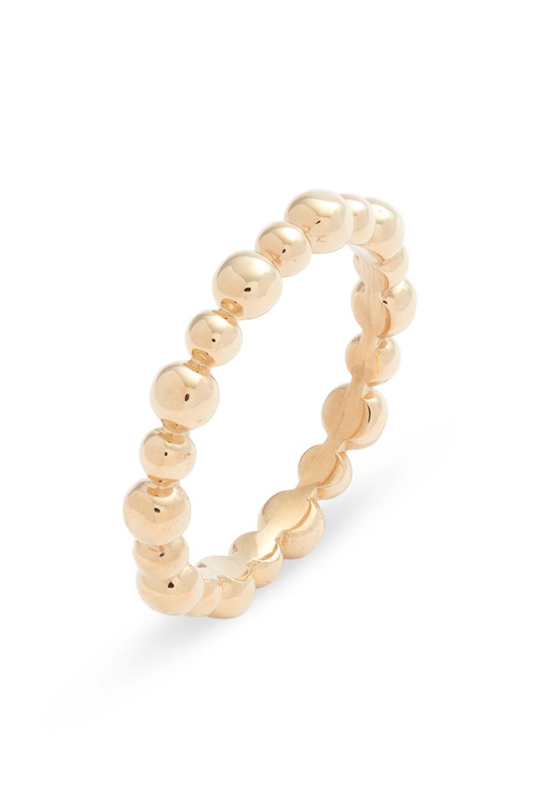 Dew Drop Band Ring, Main, color, GOLD