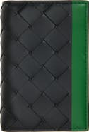 Bottega Veneta Intrecciato Flap Card Case