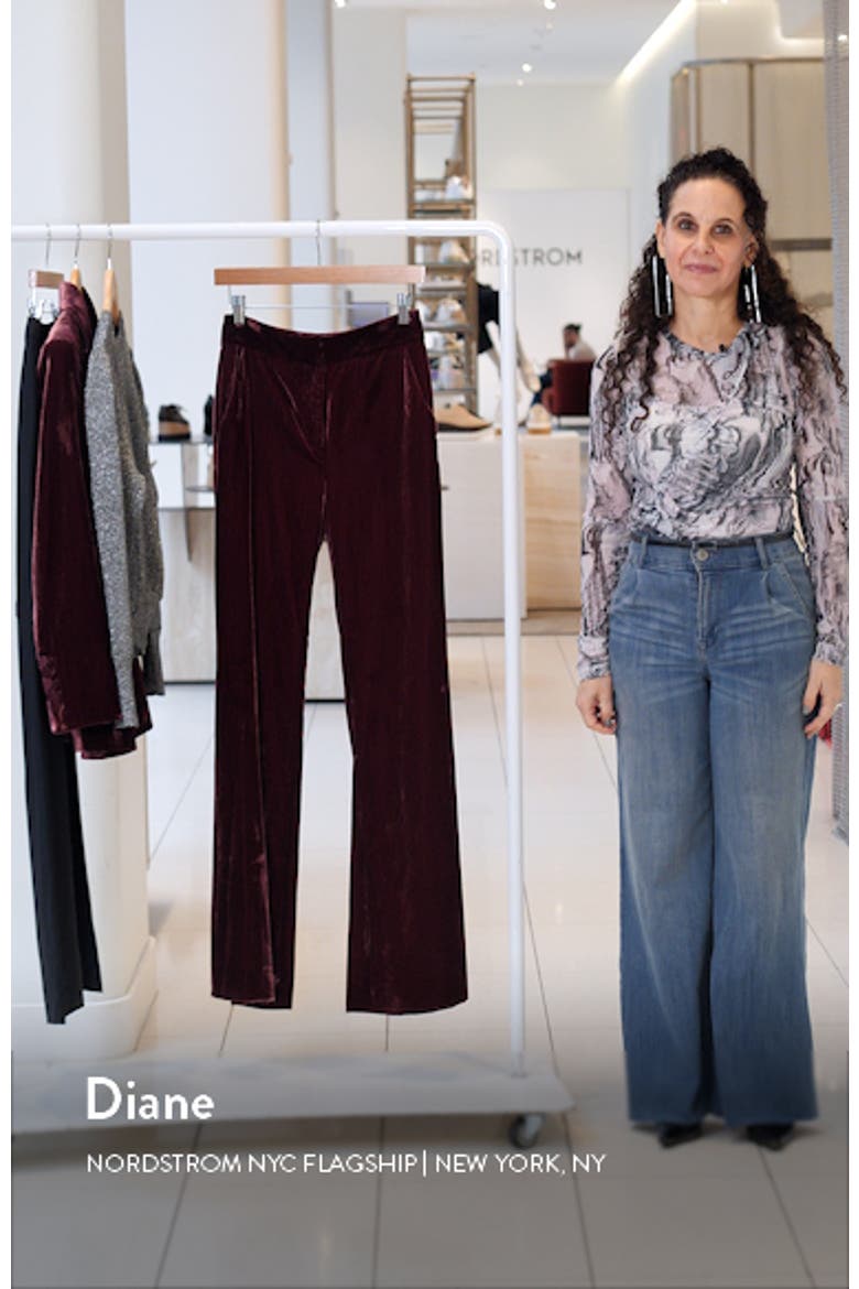 Lebone Velvet Wide Leg Pants video