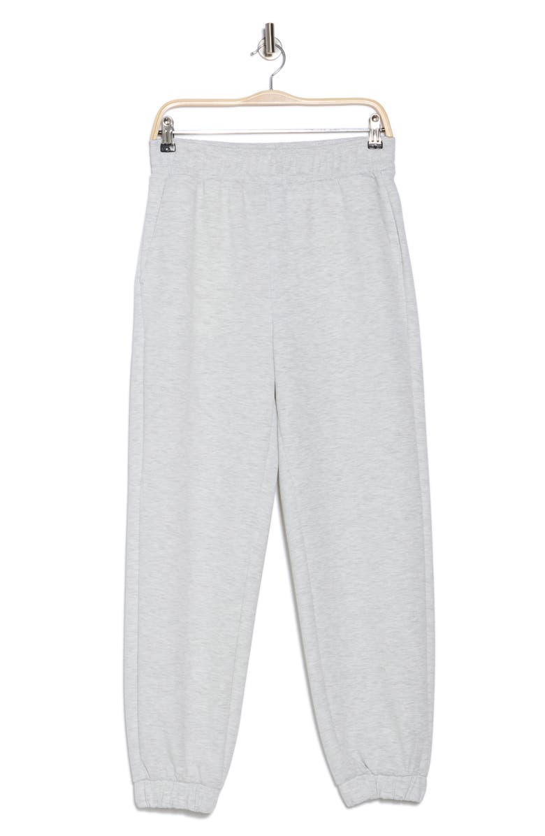 90 DEGREE BY REFLEX Anywhere Scuba Knit Joggers, Alternate, color, Heather Light Grey