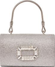 LADY COUTURE Elegant Rhinestone Satin Evening Bag