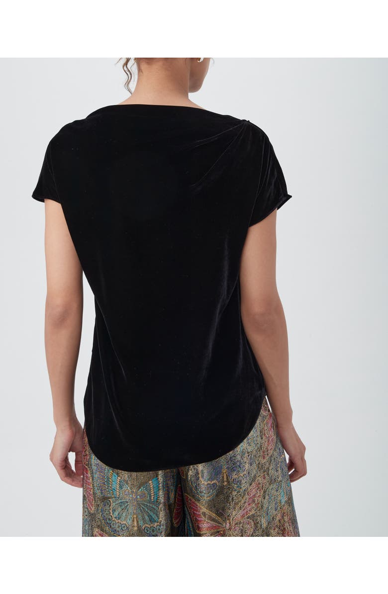 Trina Turk Sintha Top, Alternate, color, Black