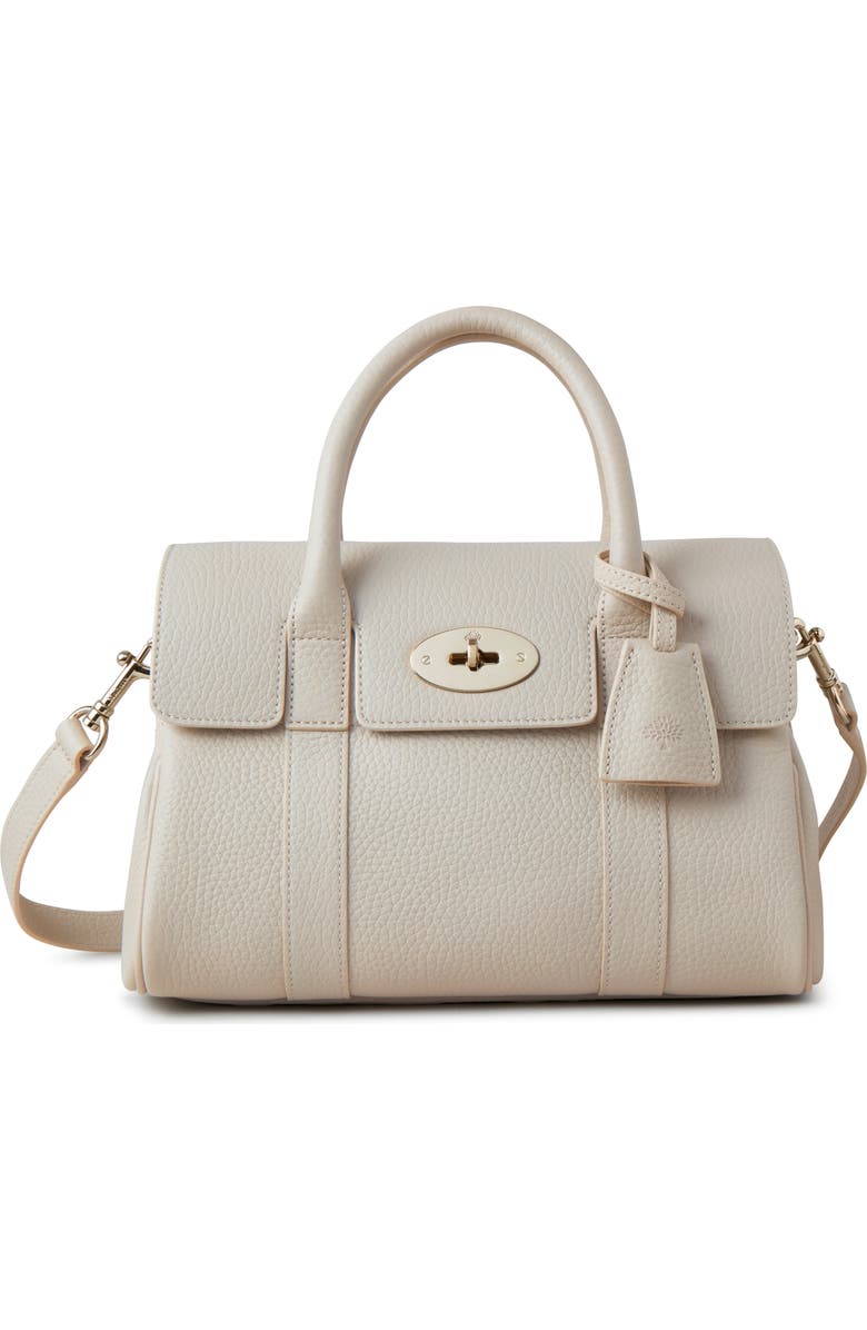 Mulberry Small Bayswater Satchel, Main, color, Chalk