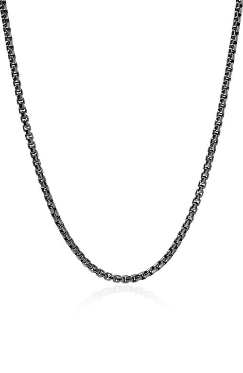 JOHN HARDY JOHN HARDY BOX CHAIN NECKLACE, 3.7MM