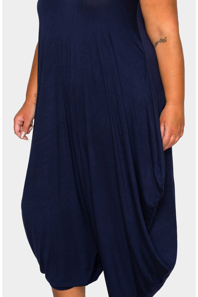 Quinn Pocket Balloon Leg Jumpsuit, Alternate, color, NAVY