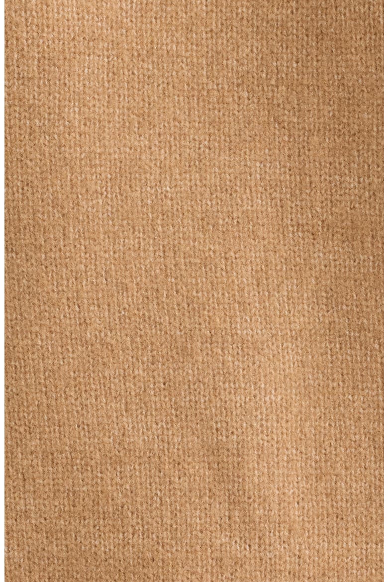 Braided Trim Sweater, Alternate, color, VICUNA