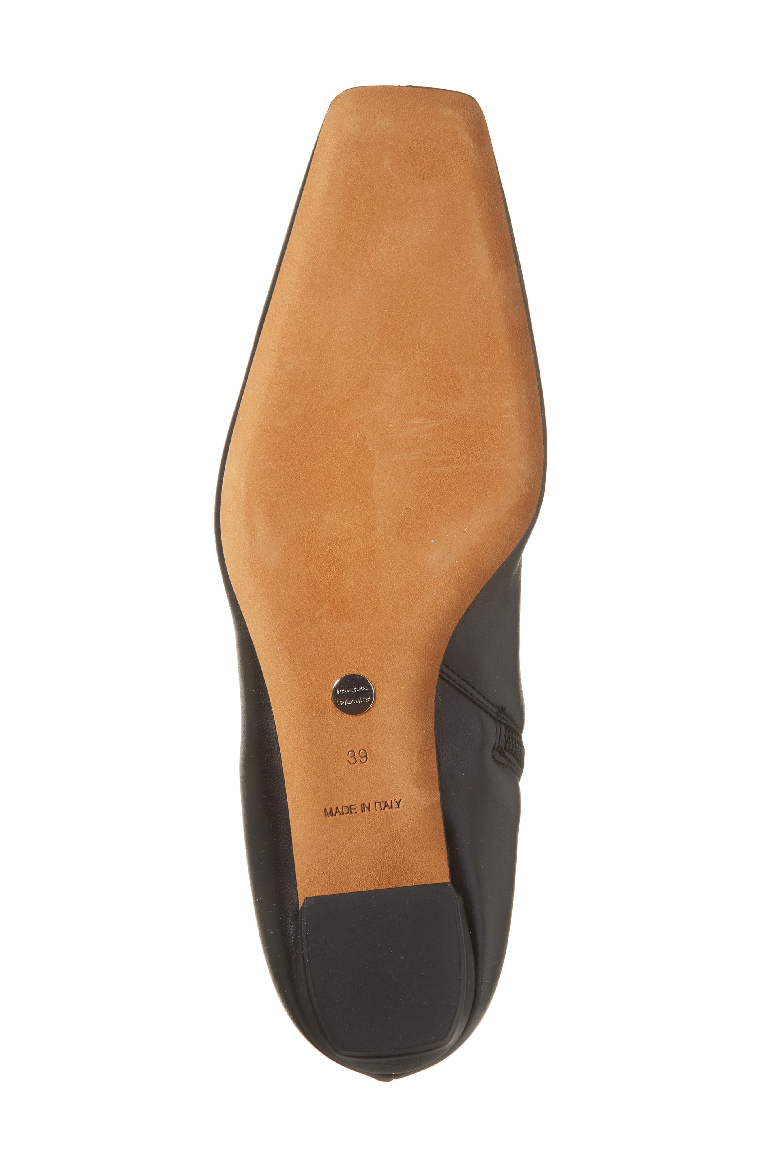 Proenza Schouler Trap Square Toe Bootie, Alternate, color, 001 Black