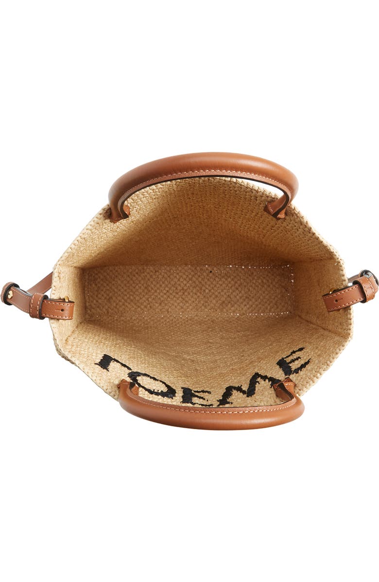 Loewe A4 Raffia Tote, Alternate, color,