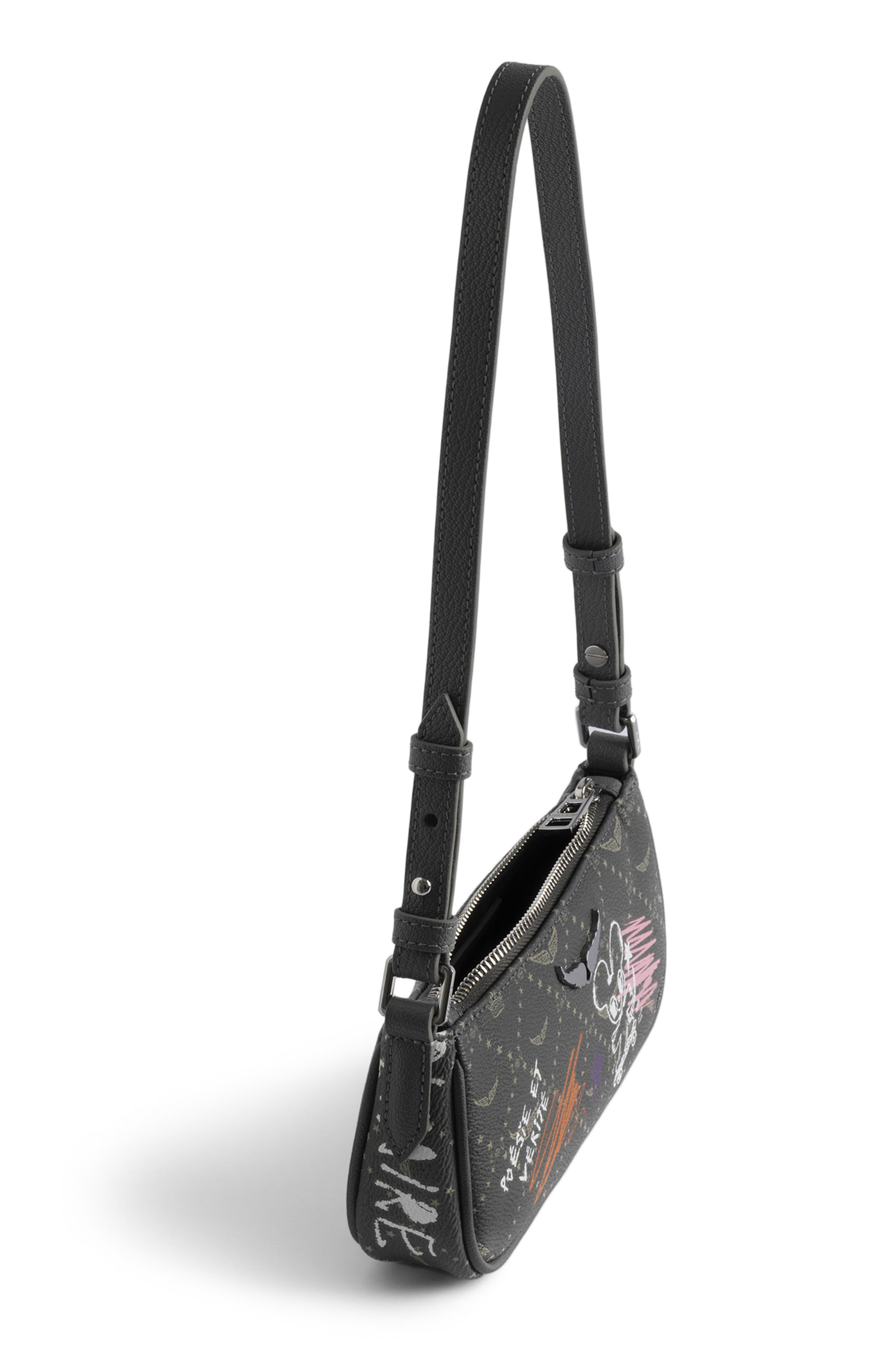 Zadig 
Voltaire Monogram Shoulder Bag, Alternate, color, Road