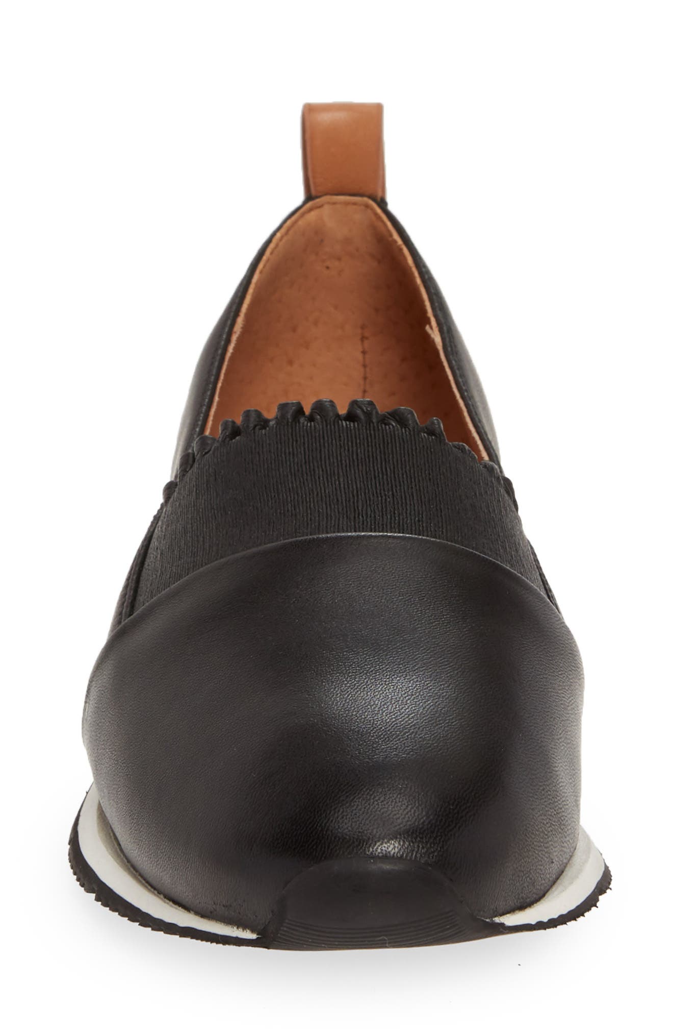 Gentle Souls Signature Luca Ruffle Flat, Alternate, color, 