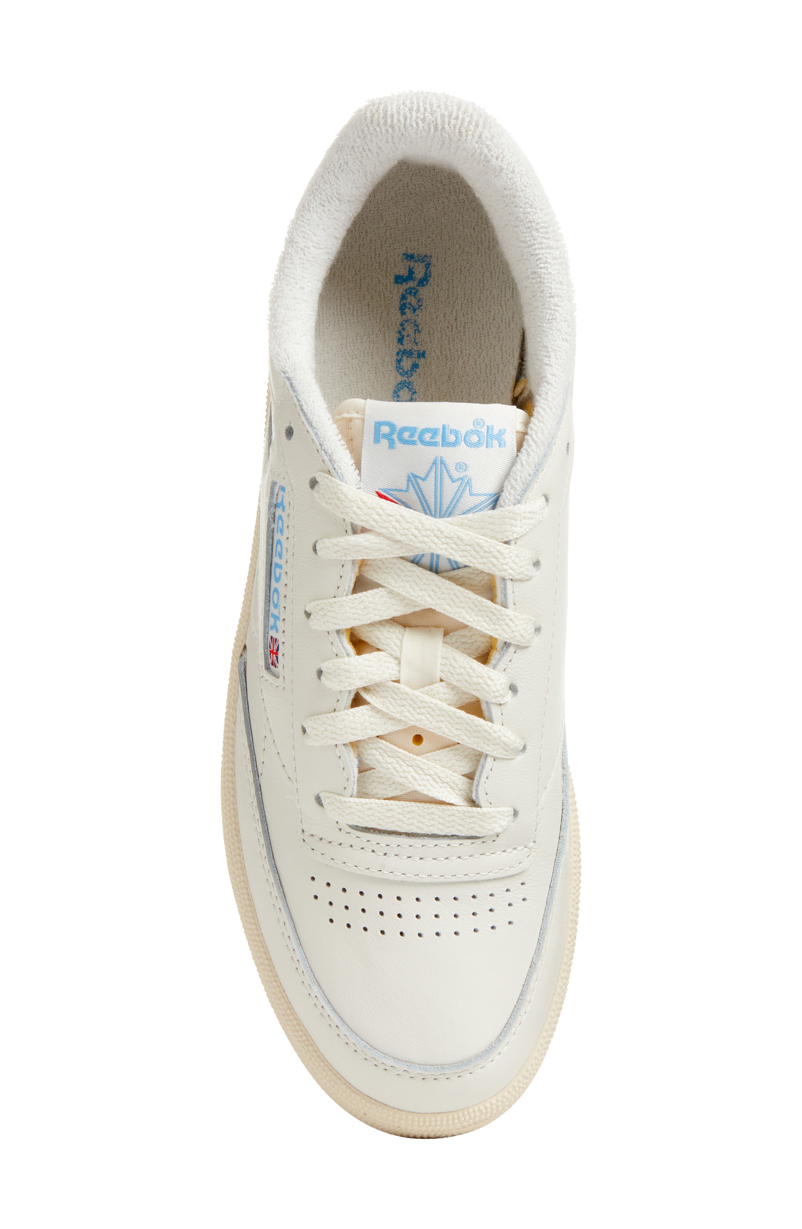 Reebok Club C 85 Vintage Sneaker, Alternate, color, Chalk/Alabas/Skyblu