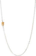 Nashelle Semiprecious Stone Station Chain Necklace