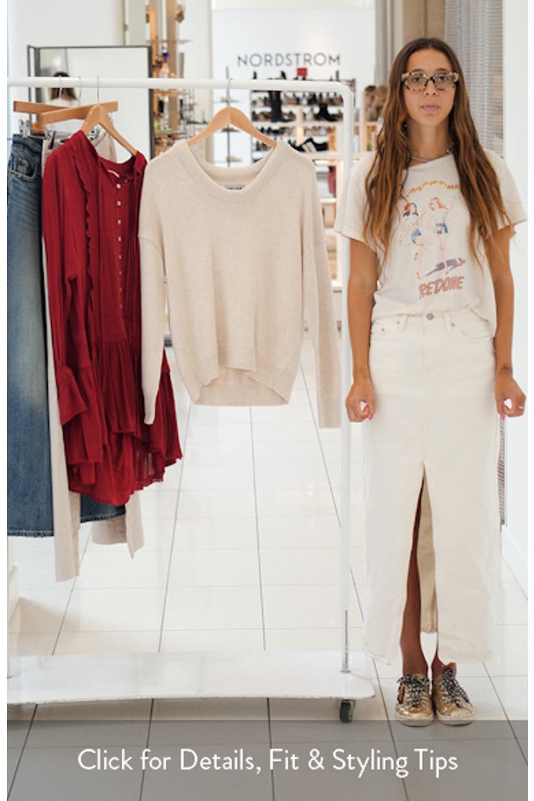 Cotton Blend Sweater video
