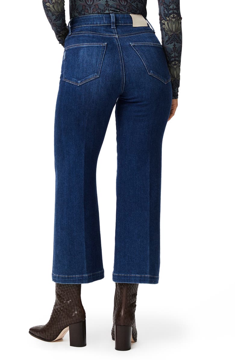 PAIGE Spotlight Patch Pocket Wide Leg Jeans, Alternate, color, 