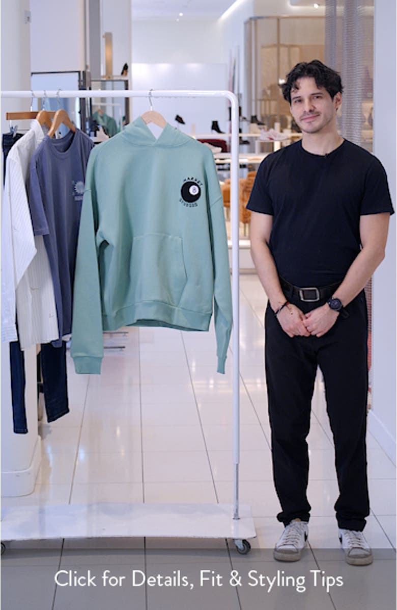 Eight Ball Embroidered Hoodie, sales video thumbnail