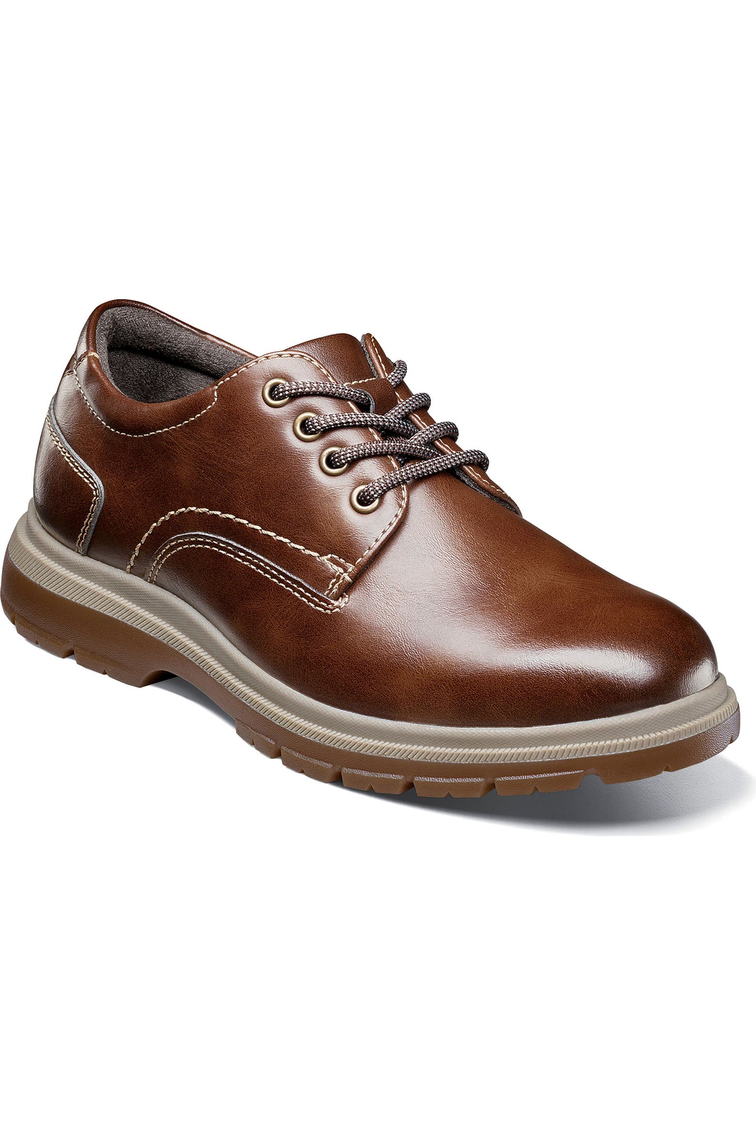 Burnish Color Code Florsheim Kids' Lookout Plain Toe Derby | Nordstrom