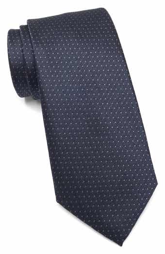 TOM BAINE Textured Dot Tie