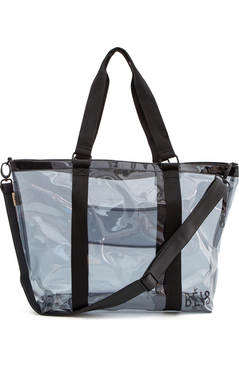Béis Transparent Beach Tote, Alternate, color,