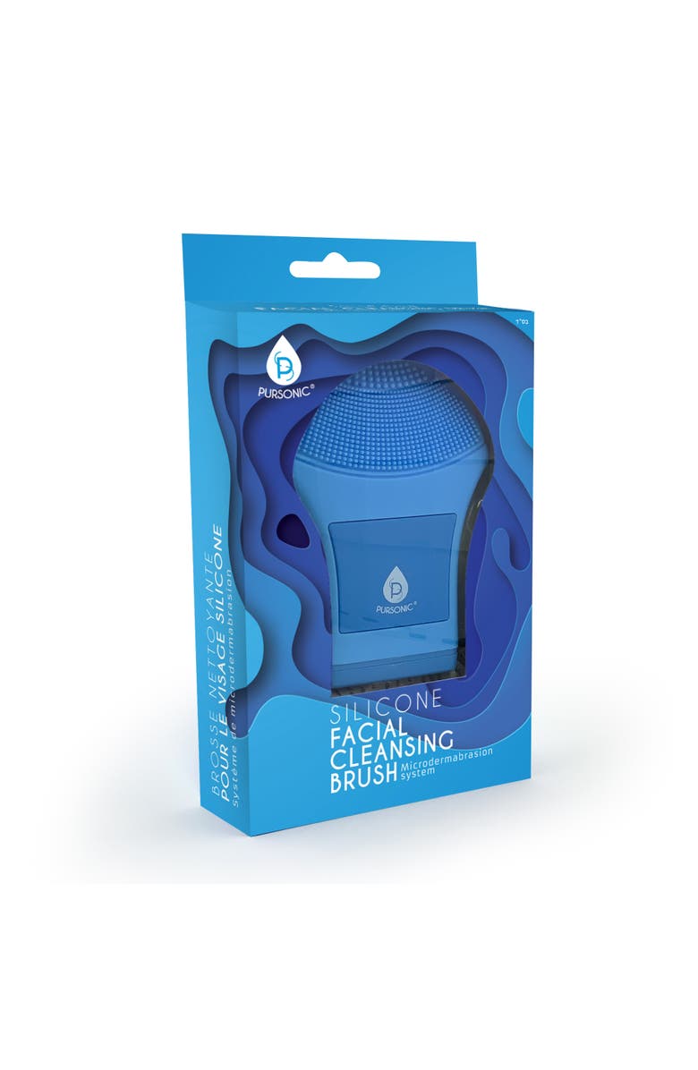 PURSONIC Facial Cleansing Brush Microdermabrasion System Silicone Facial Brush, Alternate, color, 