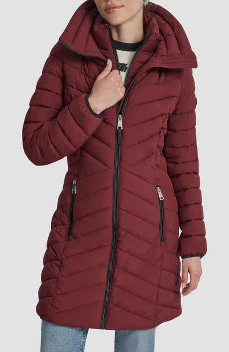 DKNY Stretch Packable Coat
