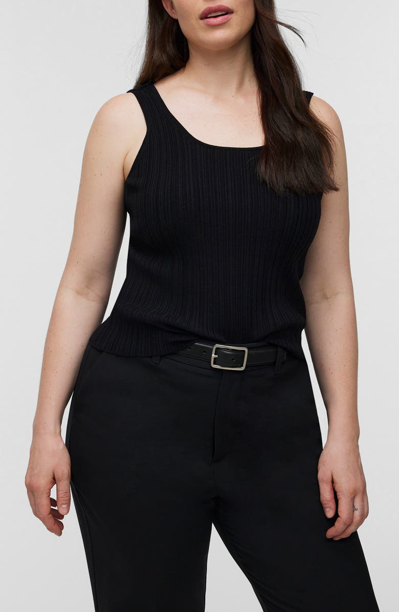 Madewell The Signature Knit Scoop Neck Sweater Tank, Main, color,