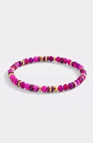 Mint & Lily Stacking Birthstone Beaded Bracelet