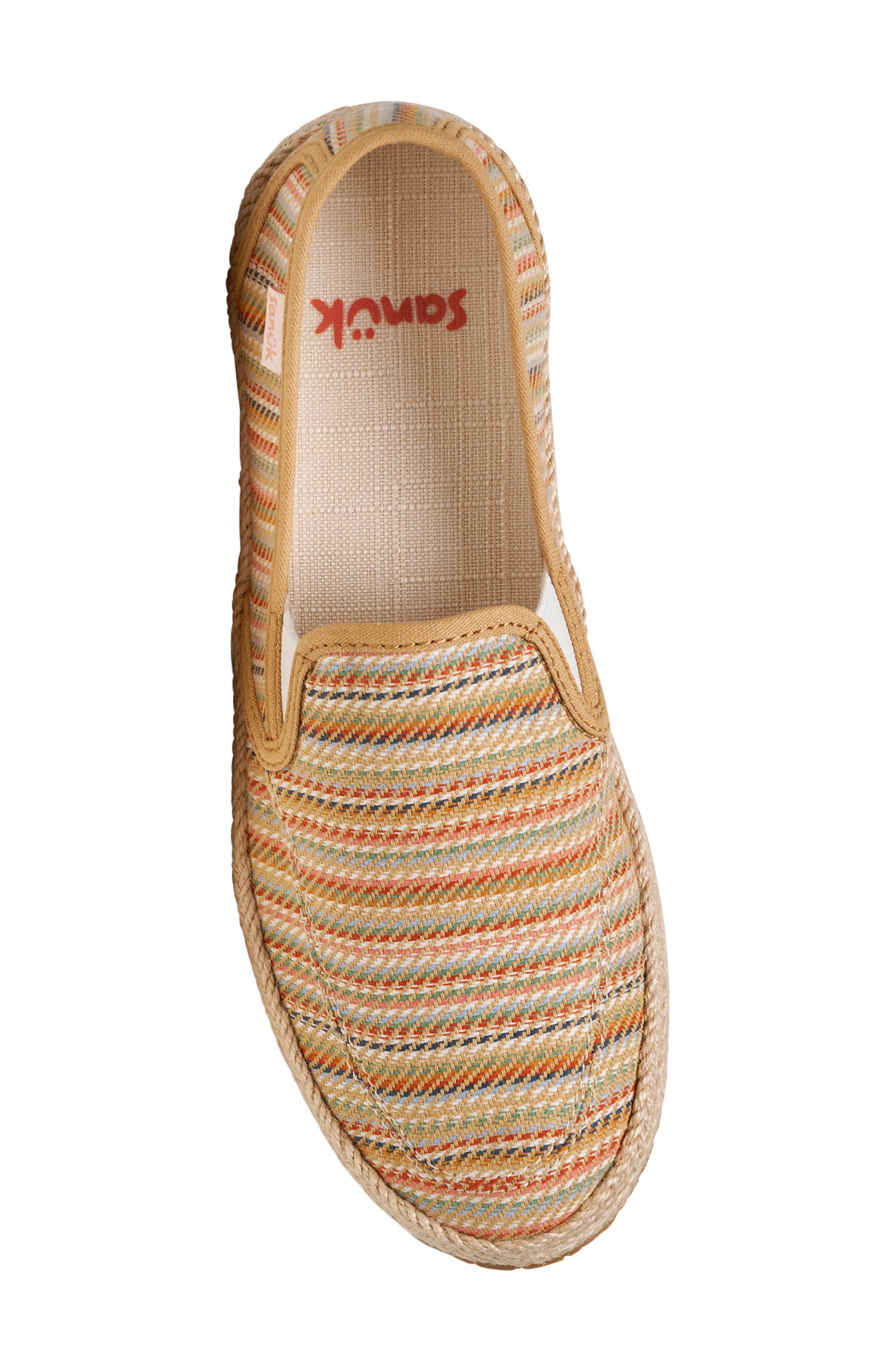 Sanuk Yoga Lido Espadrille, Alternate, color, Sand Blanket
