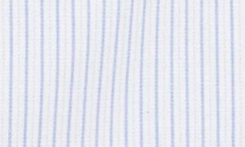 Madewell Stripe Twill Camp Shirt In Hydrangea