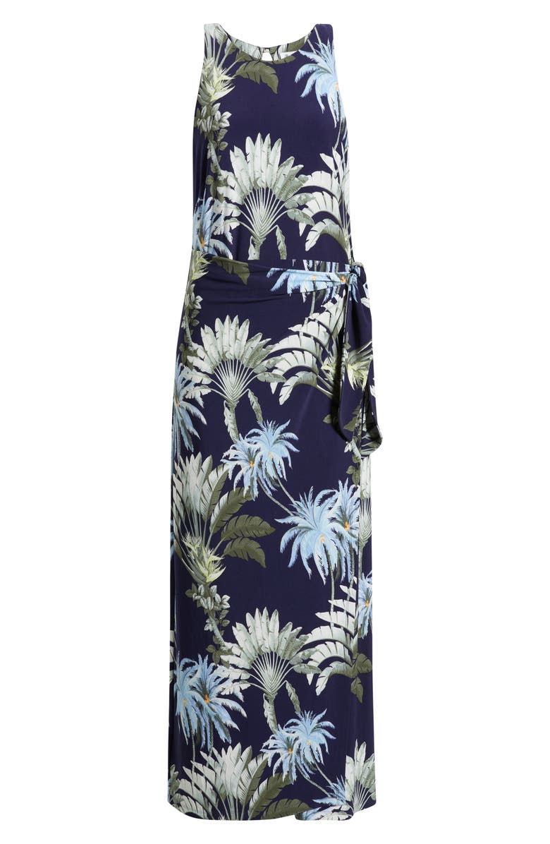 Tommy Bahama Jasmina Palisade Sleeveless Maxi Dress, Alternate, color, Coastline