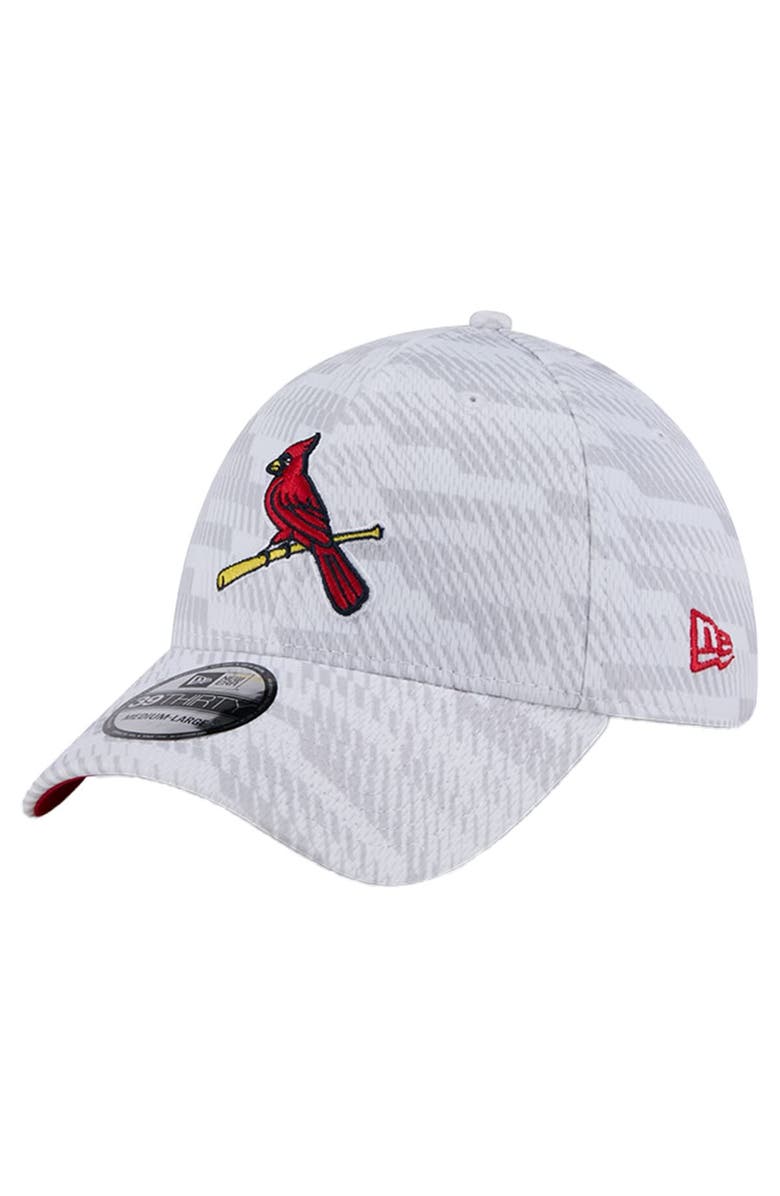 New Era Men's New Era  White St. Louis Cardinals Graded 39THIRTY Stretch Fit Hat, Main, color, 