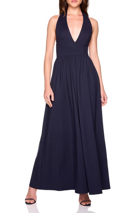 Halter Neck Maxi Dress